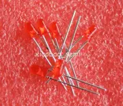 1000PCS 3mm RED Super Bright Diffused LED Light Lamps Emitting Diode Lamps BE