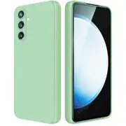 MCC For Samsung Galaxy S23 FE 5G Soft Liquid Silicone Shockproof Case Cover S23FE S711 [Green]