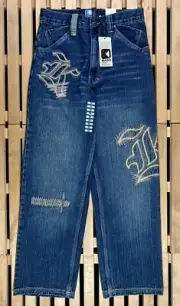Jeans Denim Unisex Karl Kani Drill Size 28