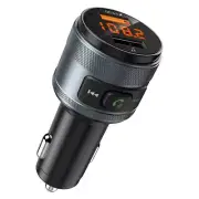 Bluetooth FM Transmitter for Car, Wireless Radio Transmitter Adapter Car Kit,...