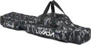 Fishing Rod Bag, 3 Layers Fishing Pole Bag Portable Folding Rod Carry Case Fishi