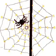 NNETM Spiderweb Glow: Warm LED Decor