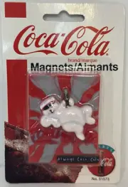 Coca Cola Magnet Polar Bear 51573 Vintage Sealed Collectible Coke