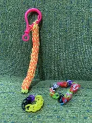 Rainbow Loom Keychain, Ring And Bracelet. Multiple Colors!!!
