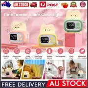 Digital Alarm Clock Timer Clock Toaster Bedside Sleep Night lamp Management Time