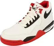 [Nike] Mens Flight Legacy Performance High Top Basketball Shoes B/W 8.5 Medium (D)