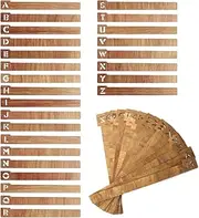 26pcs Vinyl Record Dividers, Alphabetical A-Z Record Storage,Album Letter Organizer Guides for CD DVD Media Book Shelf Storage