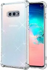 Clear Case for Samsung Galaxy S10E, Shockproof Bumper Protective Cover with Airb