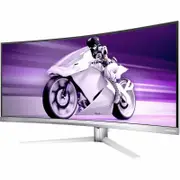 Evnia 34M2C8600 34" Class UW-QHD Curved Screen Gaming OLED Monitor - 21:9 - Textured White - 34" Viewable - OLED