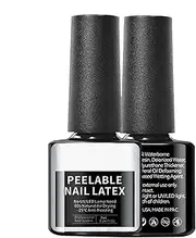 Peel Off Nail Polish Barrier - Liquid Latex Nails Peel Off | Nail Polish Skin Barrier Protector | 7ml Nail Latex Peel Off | Nail Polish Guard For Salon Home, Peel Off Cuticle Guard, Cuticle Protector