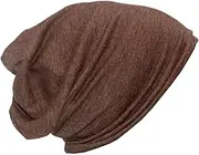 [Cool4] Jersey Beanie Cotton Mottled Slouch Chemo Unisex Hat Cap A29