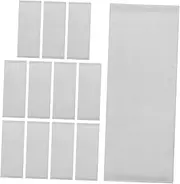 JECOMPRIS 12 Pack Pure Zinc Anode Sheets Zinc Anode for Pool Electroplating Galvanizing