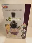 DOLE YONANAS Frozen Fruit Dessert Yogurt Maker Dispenser Soft Ice Cream Machine