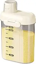 Cereal Dispenser | Food Storage Containers with Lids,Clear Bins Pantry Organizer Jars, Large Box for Sugar, Flour, Cereal, Snack, Pantry Organization