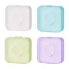 Makeup Powder Puff Holder Case Powder Puff Protective Container Storage Box for