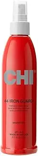 CHI 44 Iron Guard Thermal Protection Spray, Nourishing Formula Helps Resist Heat Damage to Hair & Tame Frizz, Clear, 8 Oz