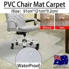 121 X 91cm Chair Mat Office Carpet Floor Protectors Home Room Computer Work New