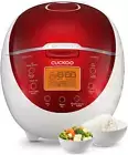 Micom Rice Cooker & Warmer, 6 Cups, Lcd-Display 11-Menu Options, Turbo, Mixed,