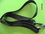 Adjustable Soft Camera/Purse Shoulder Neck Strap Black