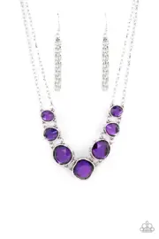 Paparazzi Absolute Admiration Purple Necklace NWT