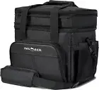 Large Lunch Bag,Lunch Box for Men, 2 Layer Lunch Cooler Lunch Bags for Work,Insu