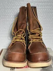 Red Wing Irish Setter 4583 Copper Heritage Moc Toe 8" Leather Boots Size 11.5 D