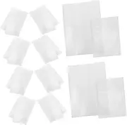 jojofuny Book Covers for School 40pcs Pack Plastic Book Sleeves Water Resistant Lightweight Design