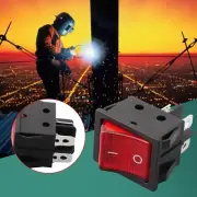 Rocker Switch ON-OFF 2 Position 4 Pins / 6 Pins Electrical Equipment With Light