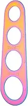 Spaghetti Measuring Tool - Pasta Portion Measuring Tool | Pasta Measurer Tool | Measures 1, 2, 3 Or 4 Portions for Your Family | Quick Spaghetti Ruler Measurer Device for Kitchen Restaurant