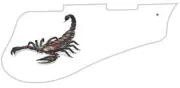 Pickguard Pick Guard 5120 Graphical Graphic Guitar Scorpian