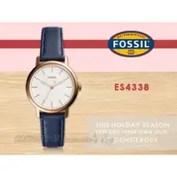 在飛比找蝦皮購物優惠-FOSSIL 手錶專賣店 時計屋 ES4338 簡約石英女錶