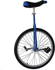 Large 24 Inch Unicycle for Adult/Big Kids/Men/Women, Female/Male Unicycle with Alloy Rim, User Tall Than 175Cm, Best Birthday Gift Durable TDF