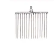 Pole Hand Spear Speargun Spearfishing Tip Head Harpoon Trident Fork Prong Barb