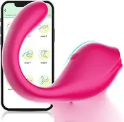 Sex Toys Vibrator for Women, Wearable Mini G Spot Vibrators Dildo with App Remote Control, Long Distance Panty Vibe with 9 Vibrations, Adult Toy & Games Anal Sex Machines for Men Womens & Couple