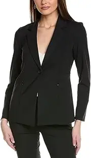 [Kenneth Cole Sportswear Women] Women's Athletic Stretch One Button Notch Collar
