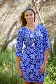 Peplum Sleeve Dress--HAT-WDABLCH003