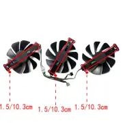 Graphics Card Fans for GAINWARD/Plusoft RTX4070 4070ti 4070tiS Graphics Card