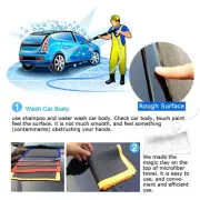 Auto Car Detailing Cleaning Cloth Clay Bar Microfiber Mitt Cloth Towel DSO