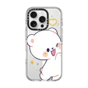 iPhone 16 Pro Clear Case MagSafe Compatible Bumping Milk