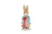 Beatrix Potter Peter Rabbit Figurine - Peter With Stocking