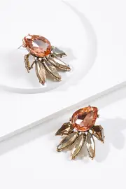 Rustic Charm Bling Earring--GRE-RUSTIC