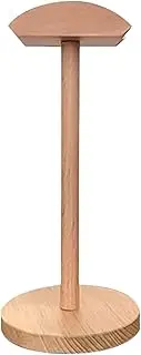 Vsenkes Headphone Display Stand Headset Stand Organizer Universal Wooden Gaming Headset Holder Headphone Hanger for Table Living Room, wood