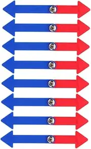 DECORNIJIA 8pcs Boys and Girls Clock Hands Toy Rotatable Telling DIY Craft Supplies for Education Toys
