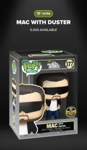Mac With Duster Funko Digital NFT Card / token It's Always Sunny In Philadelphia