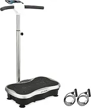 EILISON FIRMHOLD Handle Vibration Plate Exercise Machine for Lymphatic Drainage- Whole Body Workout Vibration Platform for Beginners & Recovery, Full Body Workout Machine for Tonning