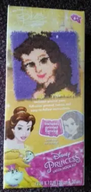 Disney Princess Belle Latch Hook Kit Beauty & The Beast