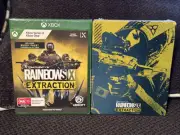 TOM CLANCY'S RAINBOW SIX EXTRACTION Steelbook Case + Game NEW*