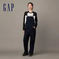 在飛比找蝦皮商城優惠-Gap 女裝 牛仔吊帶褲-深藍色(841416)