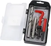 Binxind 15Pc Thread Repair Kit Metric M12 x 1.25 mm Thread Repair Insert Set Wire Thread Inserts Thread Repair Kit