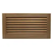 WHITECAP TEAK LOUVERED INSERT 9-3/8"H X 18"W X 3/4"D